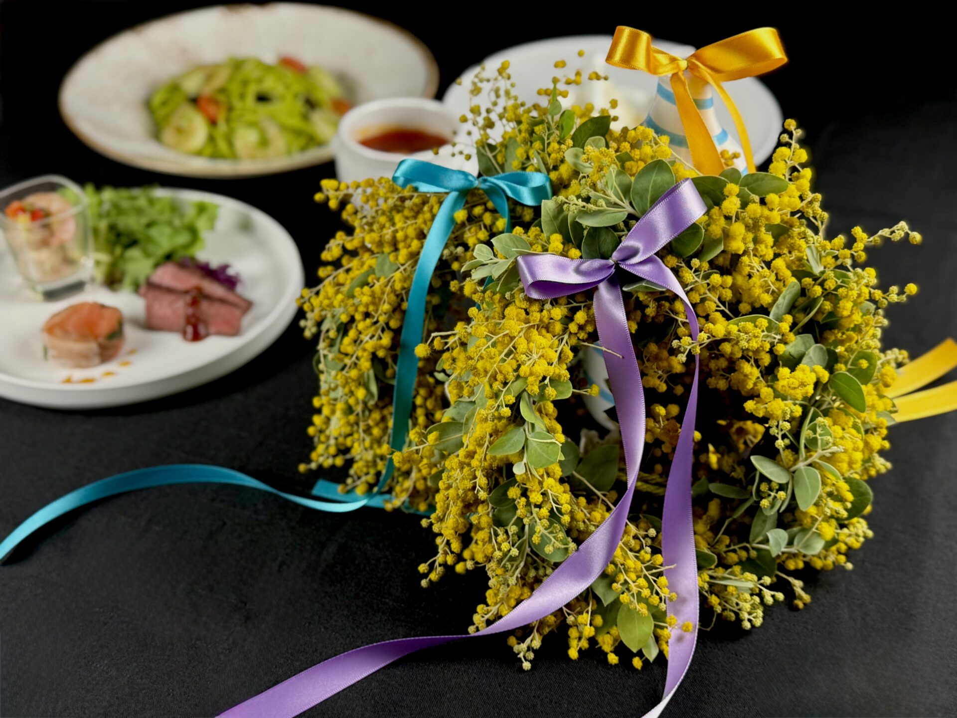 ミモザリース製作特別レッスン & Lunch Set｜レストラン｜ニュース